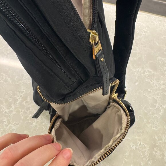 Tumi Voyager Calais Black Nylon with Gold Hardware main image 9